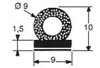 Uszczelka typu O ISM-00250 (opakowanie 100m) Uszczelka typu O ISM-00250 (opakowanie 100m)