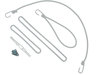 Haki stalowe cynk. ogniowo 55x13 mm
