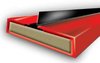 Uszczelka do drzwi ASTRO STRIP SB 10mm x 4mm x 2100mm