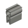Uszczelka gumowa zbrojona Retis na krawędź 1-3,5mm (opak. 50m)