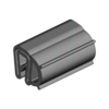 Uszczelka gumowa Retis na krawędź 1,3-2,5mm (50m)